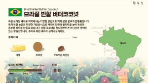 브라질 빈할 버터 코코넛